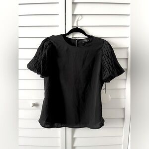 Milk & Honey Black Blouse